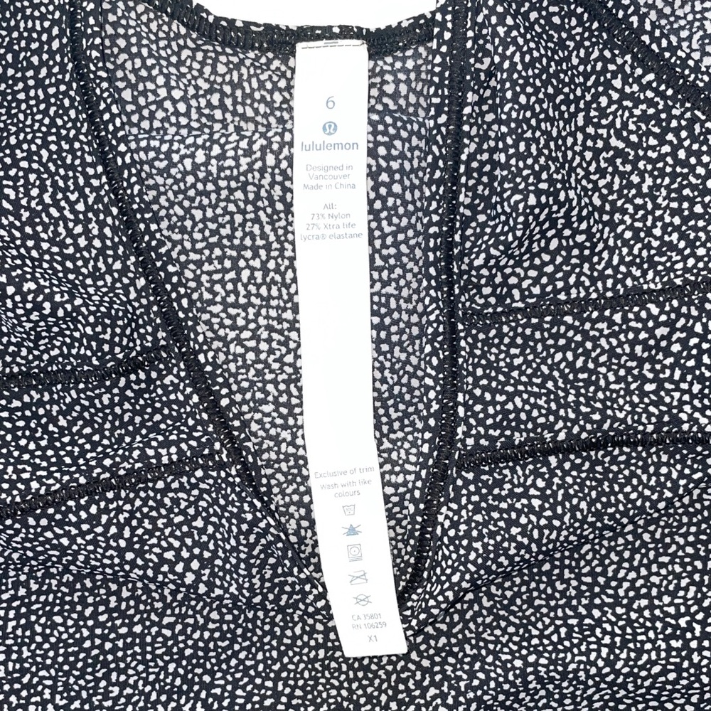 Lululemon Tank Top | 6 b&w pattern - Picture 7 of 13
